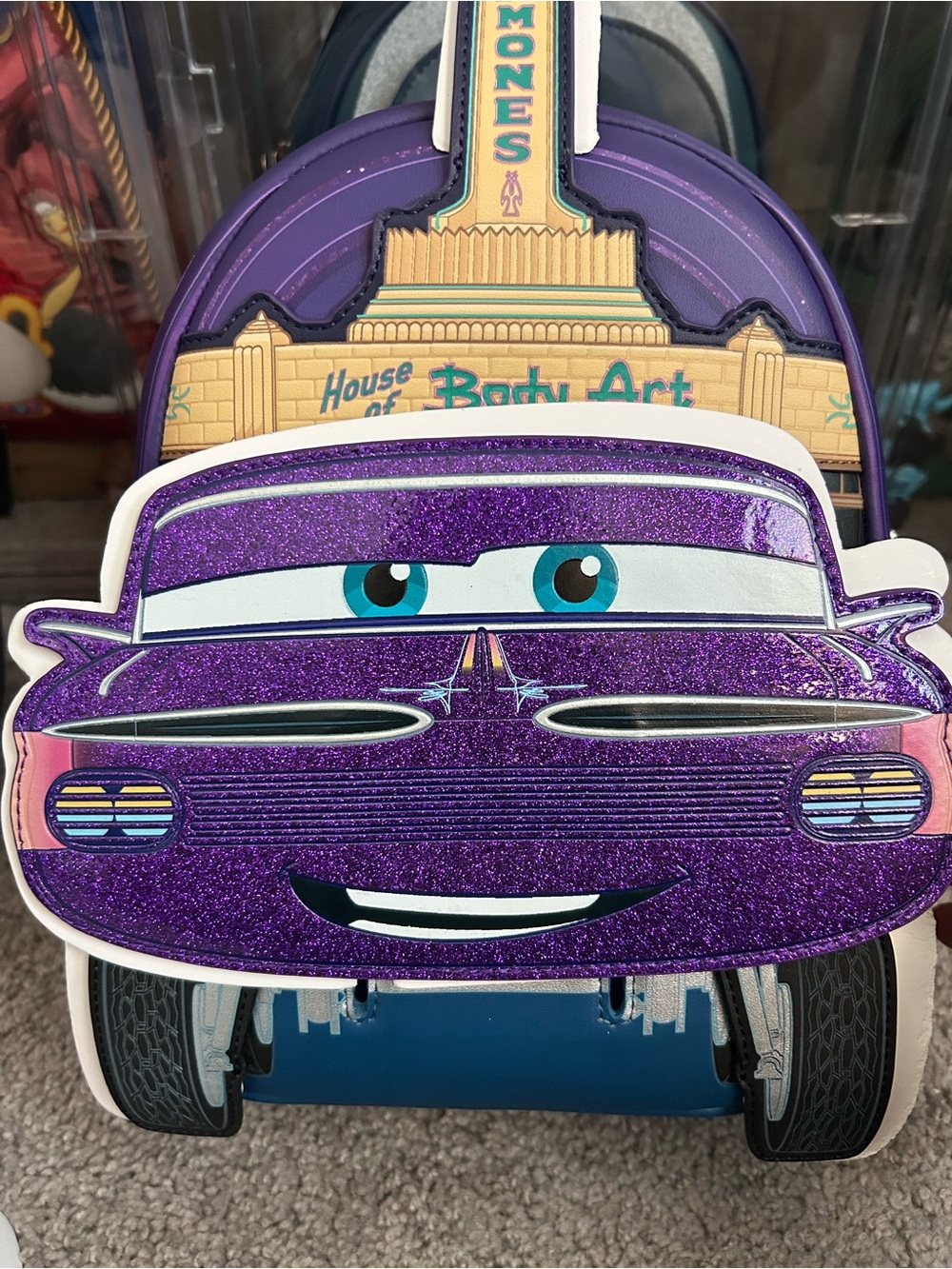2026 D23 Exclusive Cars Ramone’s House Body Art Loungefly- moveable part - Picture 2 of 10